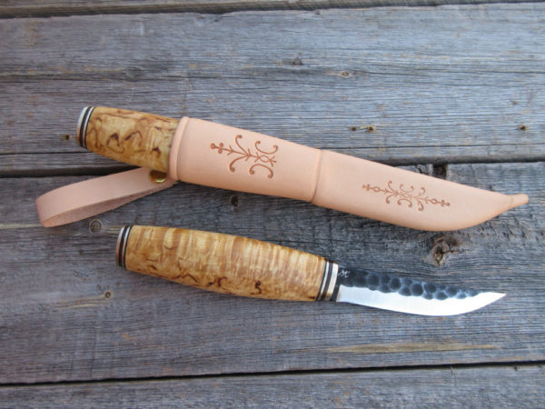 Koristepuukko, tuote 504, terä 95 mm, kuviotaottu