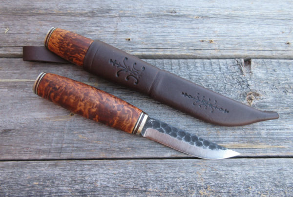 Koristepuukko, tuote 504, terä 95 mm, kuviotaottu