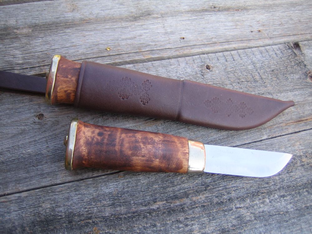 Eräpuukko, tuote 906, terä 90 mm, ruostumaton terä