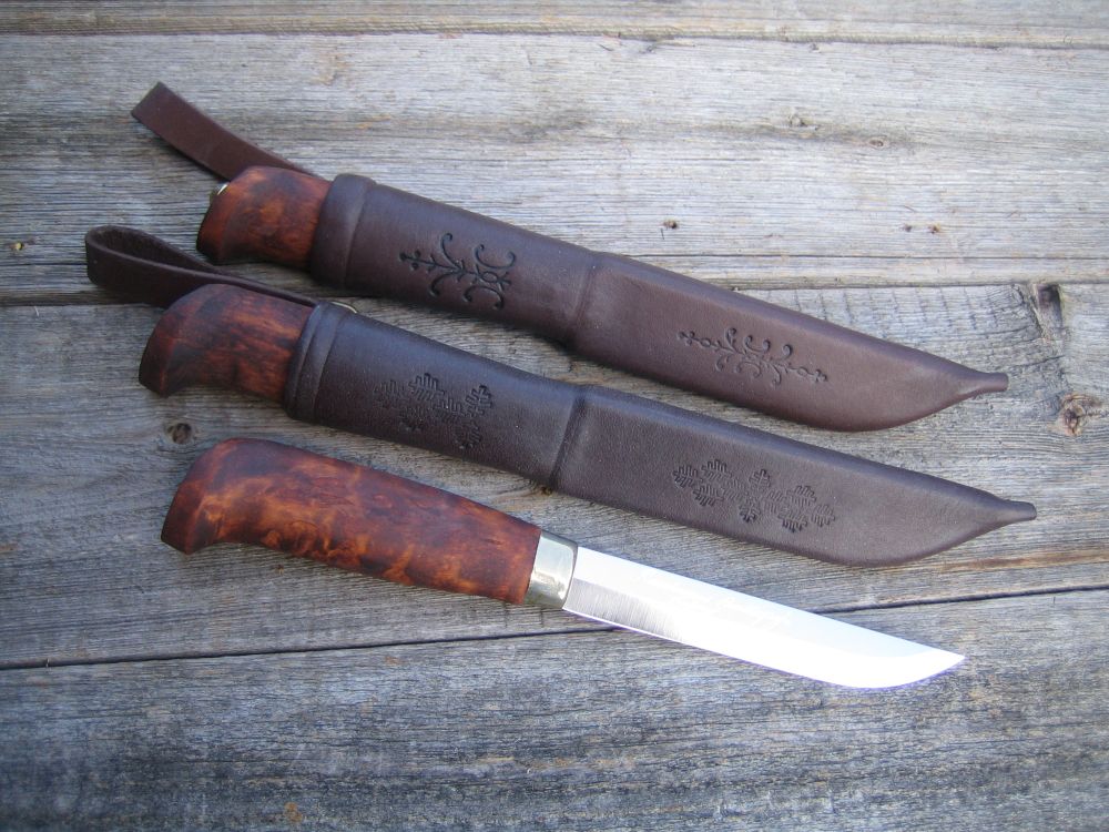 Yleispuukko, tuote 110, terä 125 mm, ruostumaton terä