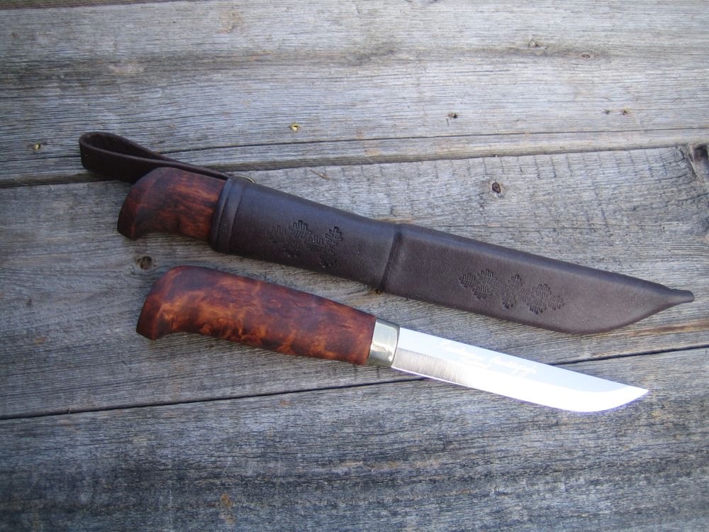 Yleispuukko, tuote 110, terä 125 mm, ruostumaton terä